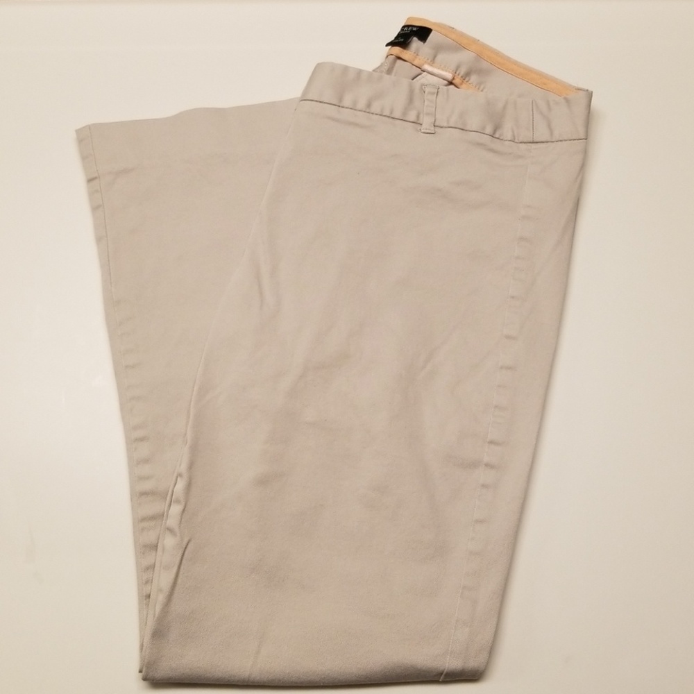 J Crew City Fit Capri Khakis - size 2